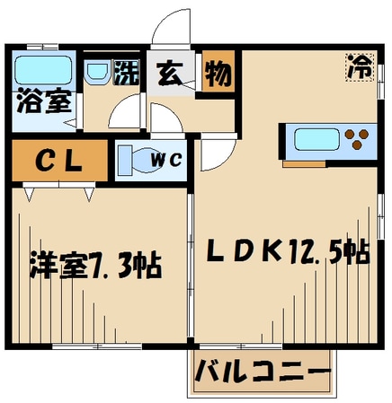 リヴィエールの物件間取画像